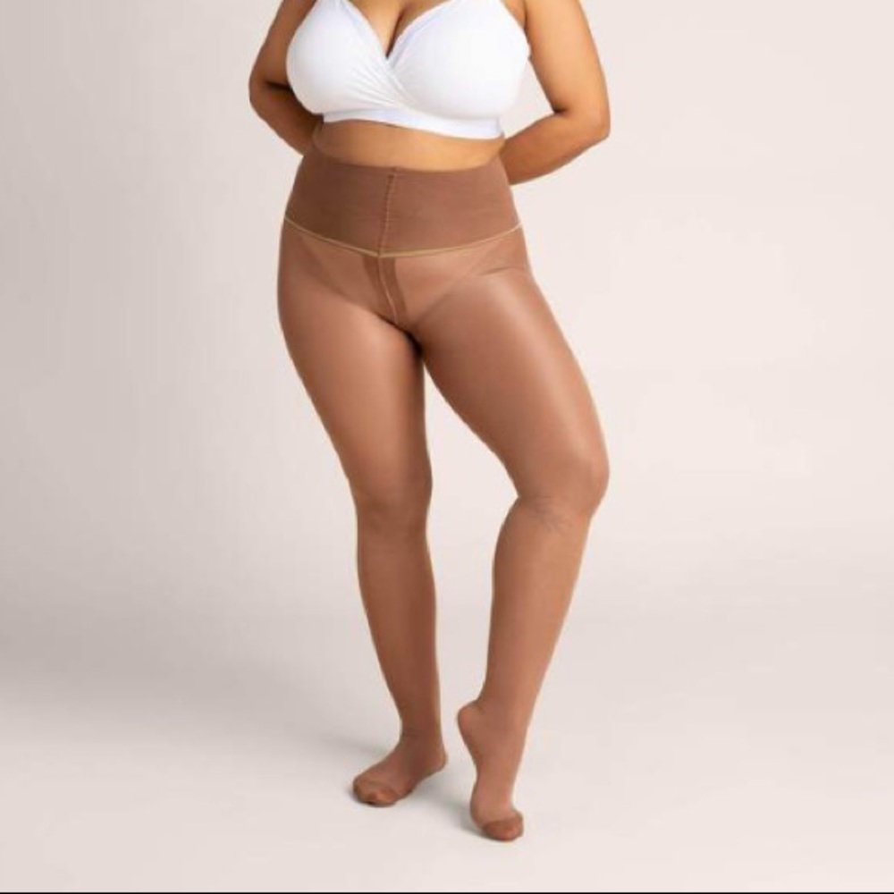 Sheertex nude sheer tights in medium